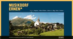 Desktop Screenshot of musikdorf.ch